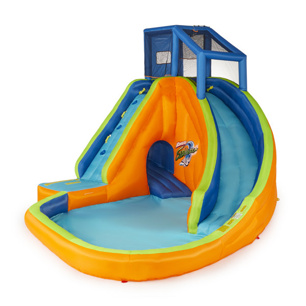 inflatable slide with blower
